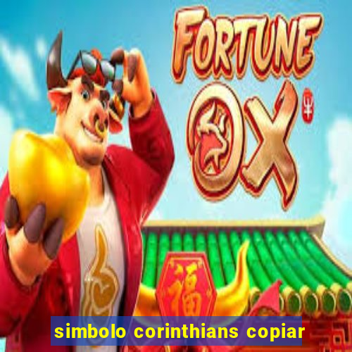 simbolo corinthians copiar